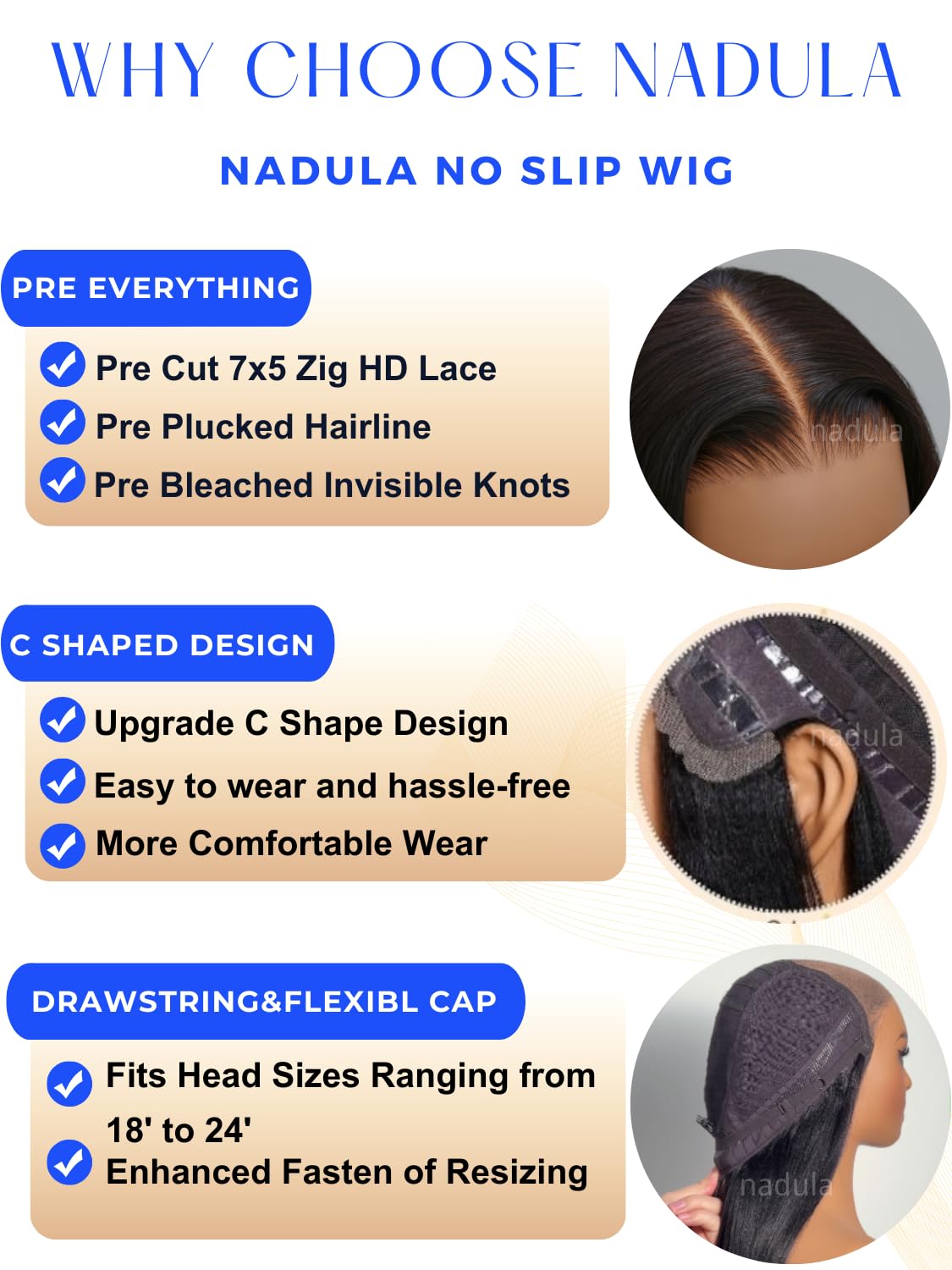 Sisu Couture's Nadula Yaki Straight Bob Drawstring Wig Human Hair - image 6