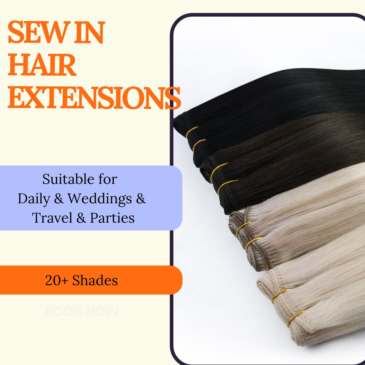 Sisu Couture's Full Shine Weft Hair Extensions 24 Inch 150g - image 19