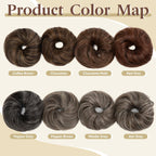Sisu Couture's Cjl Hair 2pcs Small Cute Messy Bun Hair Piece - image 15