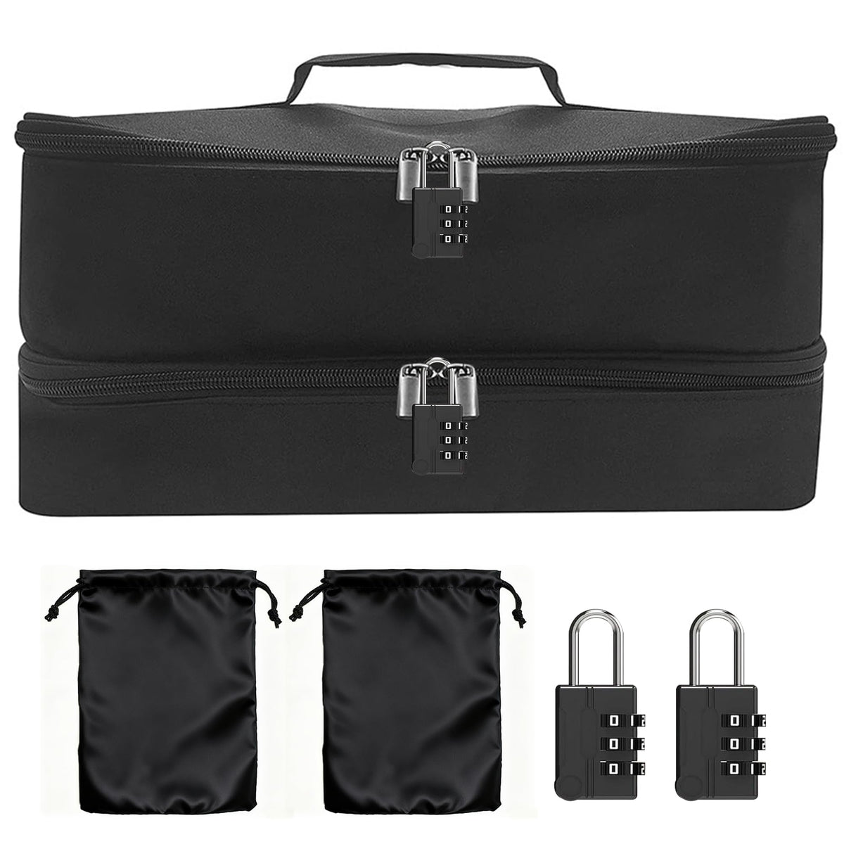 Sisu Couture's Lockable Sex Toy Storage Bag Discreet Toy Box With - image 1