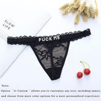 Sisu Couture's Personalized Thongs With Funny Rhinestone Letters - image 18