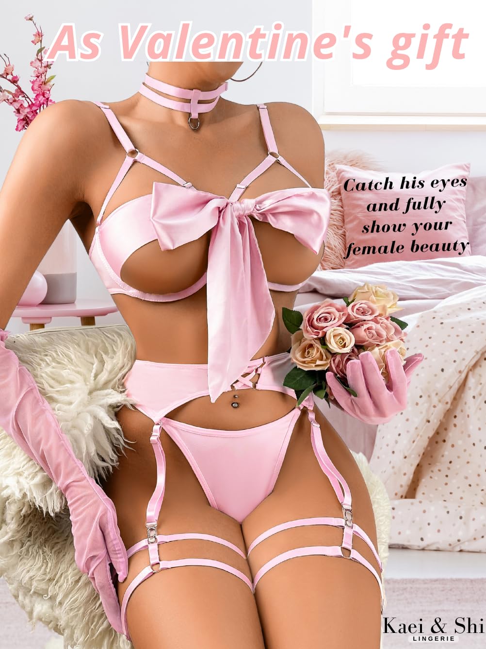 Sisu Couture's Kaei&shi Sexy Bow Lingerie - image 16