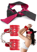 Sisu Couture's Wrist Fluffy Adult Handcuffs For Grownups With Chain And - image 1