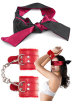Sisu Couture's Wrist Fluffy Adult Handcuffs For Grownups With Chain And - image 1