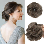 Sisu Couture's Cjl Hair 2pcs Small Cute Messy Bun Hair Piece - image 24