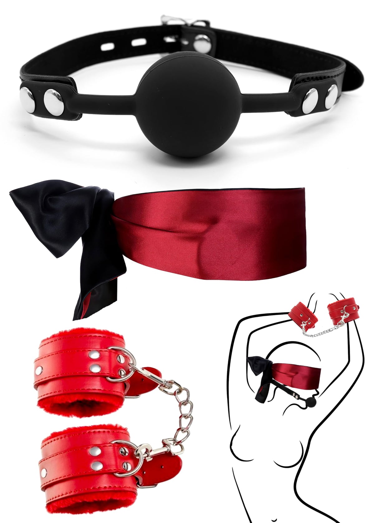 Sisu Couture's Adult Fluffy Padded Handcuff - image 1