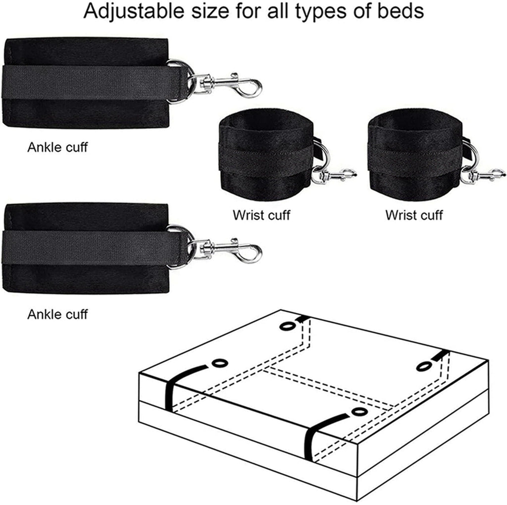 Sisu Couture's Sexy Restraints in Bed Bondaged Sex Accessories Bdsm Toys - image 18