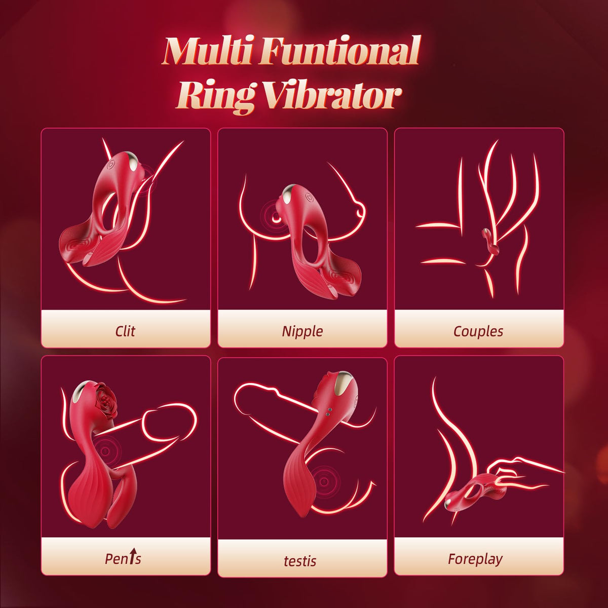 Sisu Couture's Vibrating Cock Ring Couples Game Sex Toys For Men - image 17