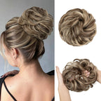 Sisu Couture's Cjl Hair Large Messy Bun Hair Piece Wavy Curly - image 19
