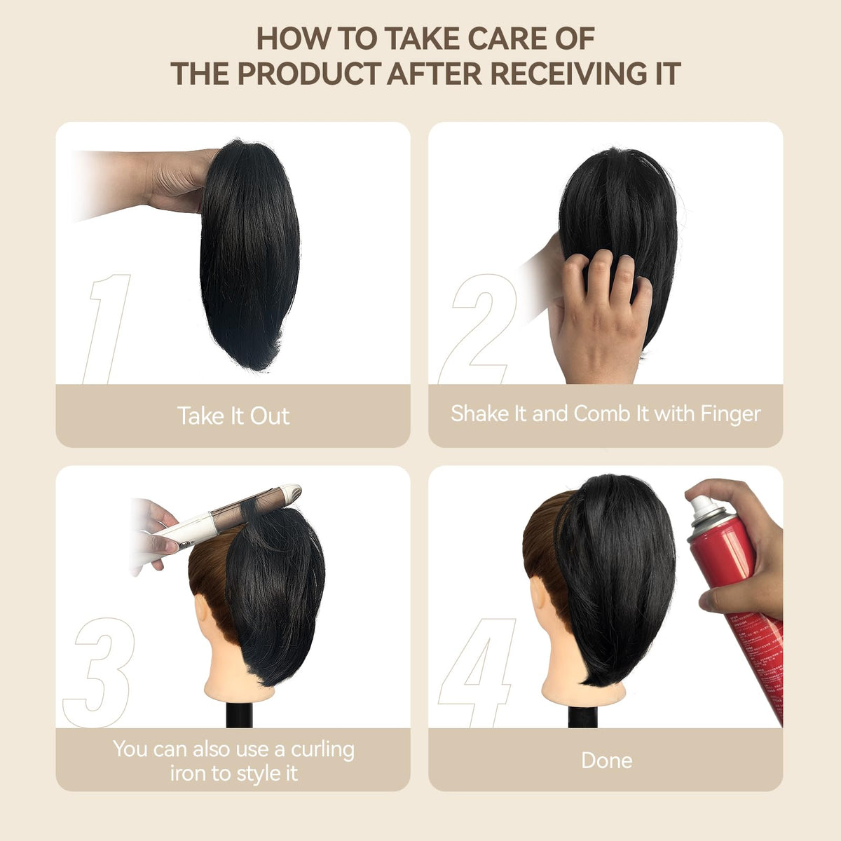 Sisu Couture's Zqian Beauty Clip on Ponytails - image 17