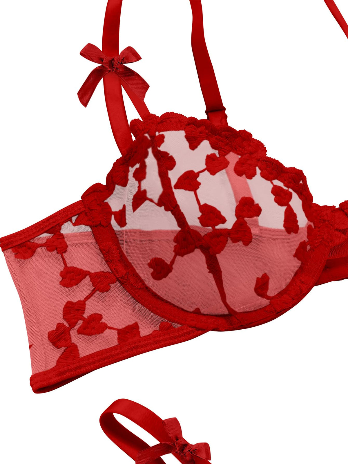 Sisu Couture's Lilosy Sexy Lingerie Set 2 Piece Push Up Bra - image 15
