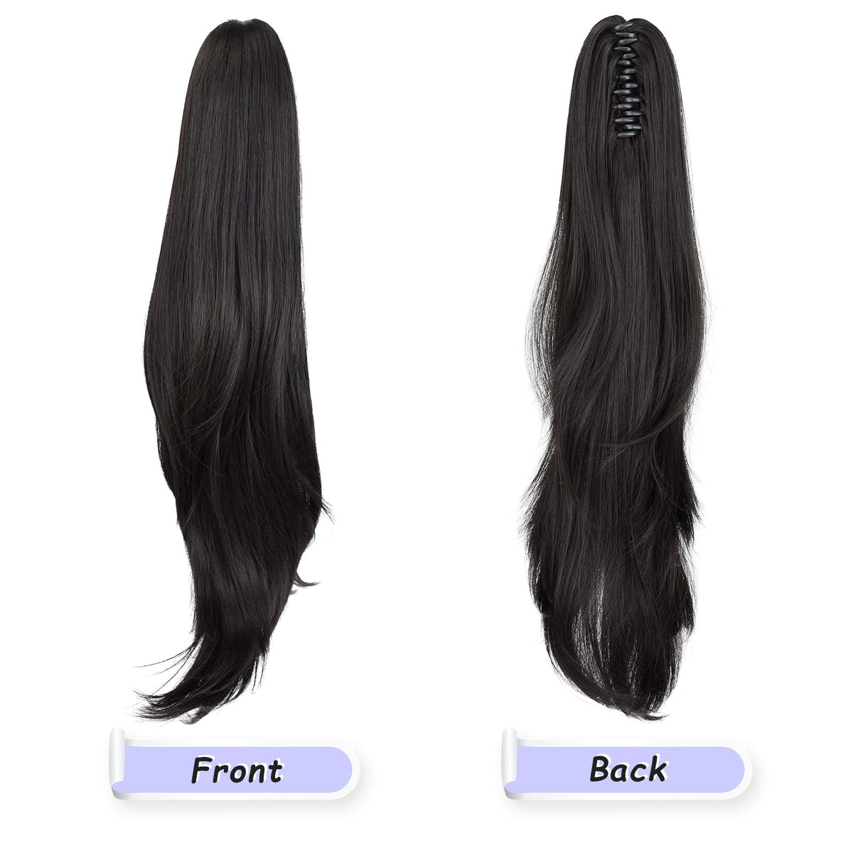 Sisu Couture's Claw Clip Ponytail Extension - image 15