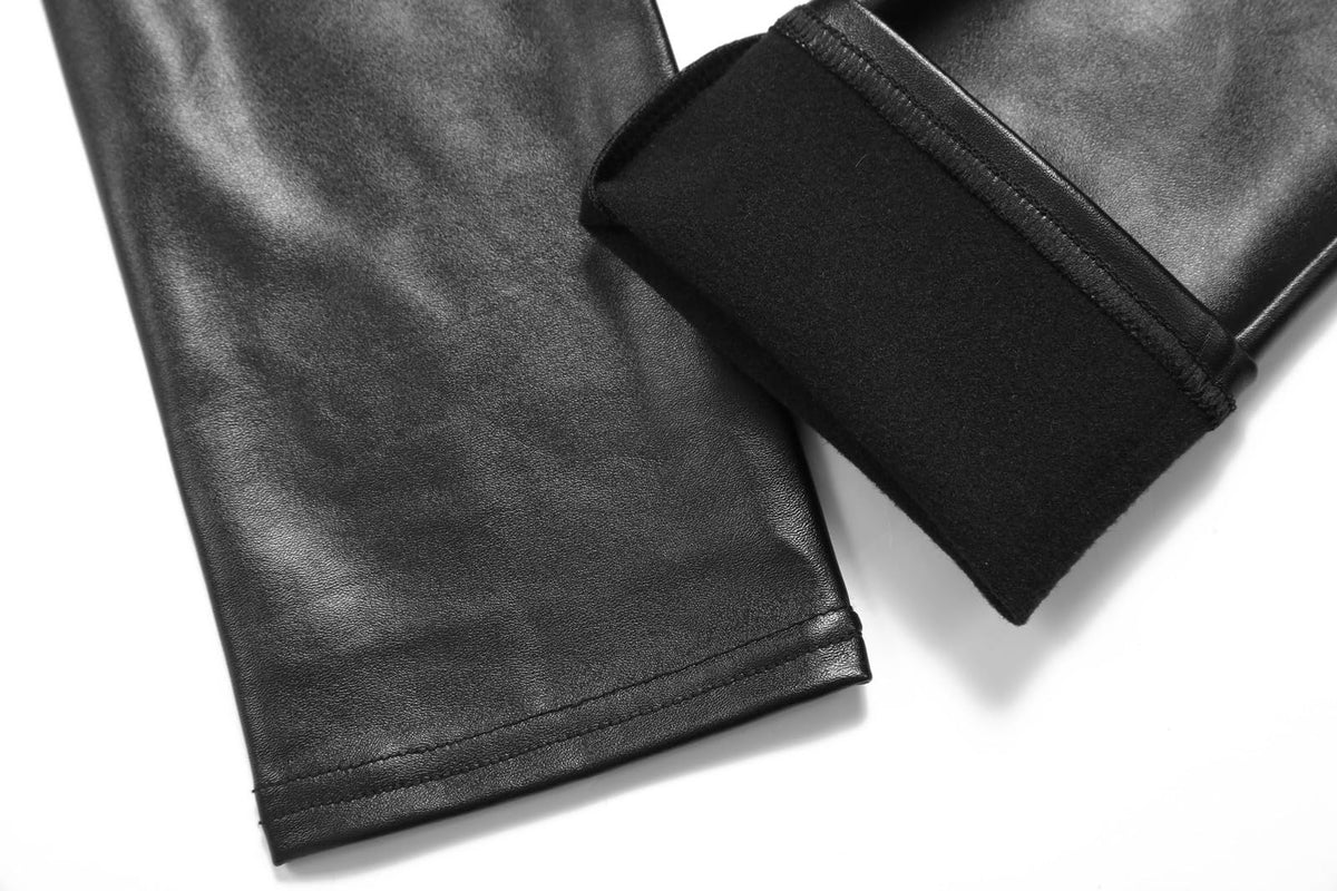 Sisu Couture's Kotii Soft Faux Leather Leggings High Waisted Leather Pants - image 4