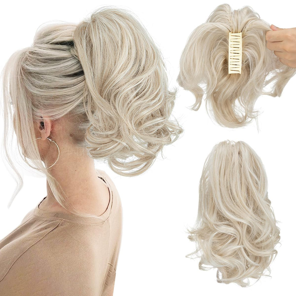 Sisu Couture's Cjl Hair Claw Clip Short Ponytail Hair Extensions Diy - image 24