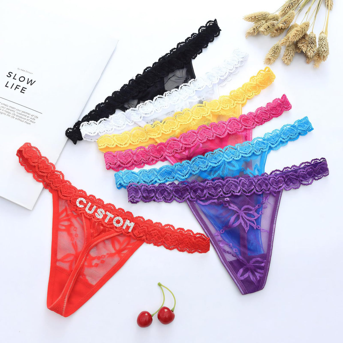Sisu Couture's Personalized Thongs With Funny Rhinestone Letters - image 20