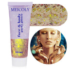 Sisu Couture's Meicoly Clear White Face Body Glitter Gel - image 24