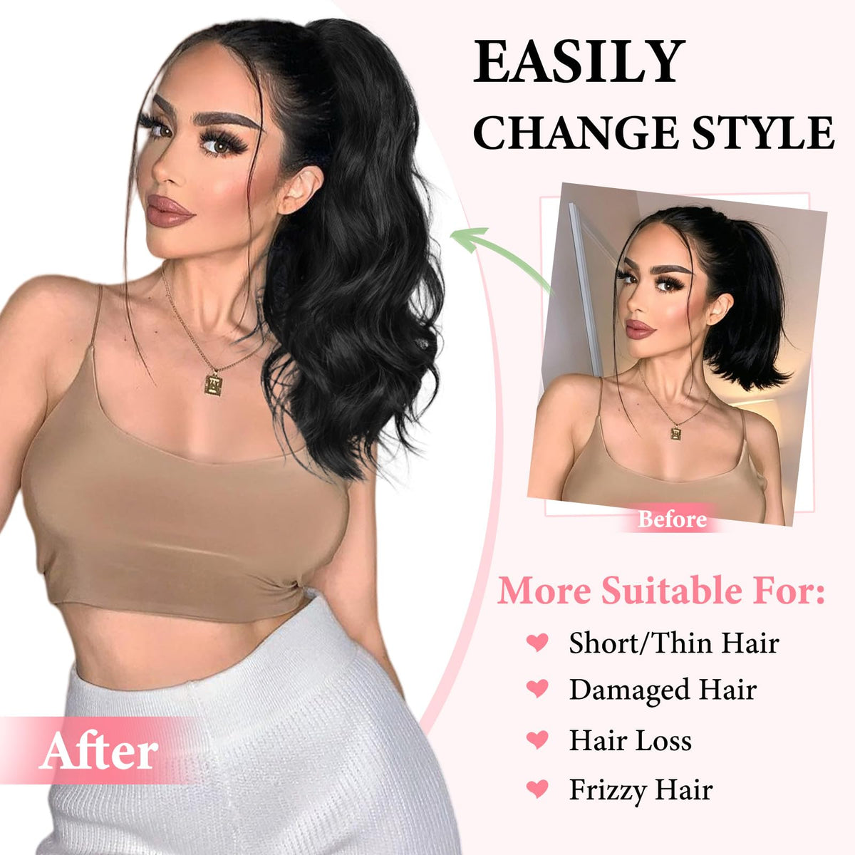 Sisu Couture's Lommel Ponytail Extension - image 15