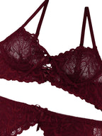 Sisu Couture's Lilosy Sexy Lingerie Outfit Set 3 Piece With Garter - image 18