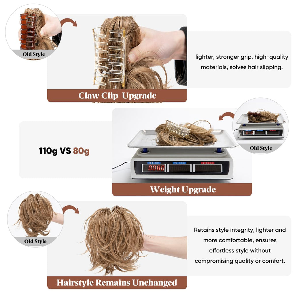 Sisu Couture's Cjl Hair Claw Clip Short Ponytail Hair Extensions Diy - image 19