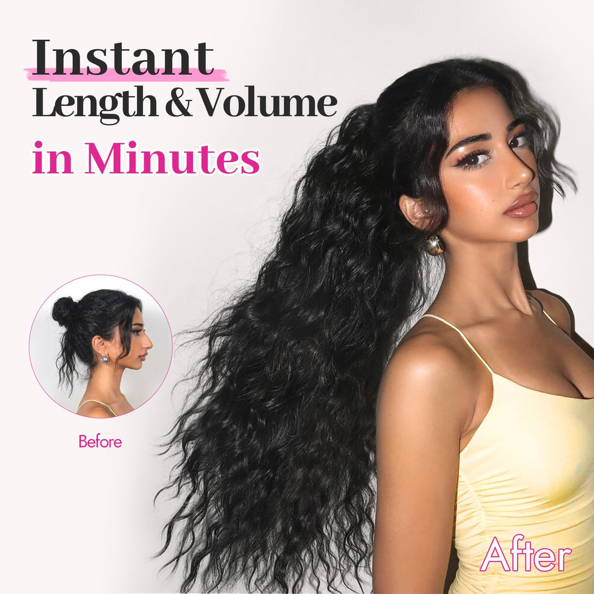 Sisu Couture's Long Curly Drawstring Ponytail Hair Extension - image 14