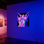 Sisu Couture's Qghot Anime Girl Blacklight Sex Art Wall Hanging Tapestries - image 14