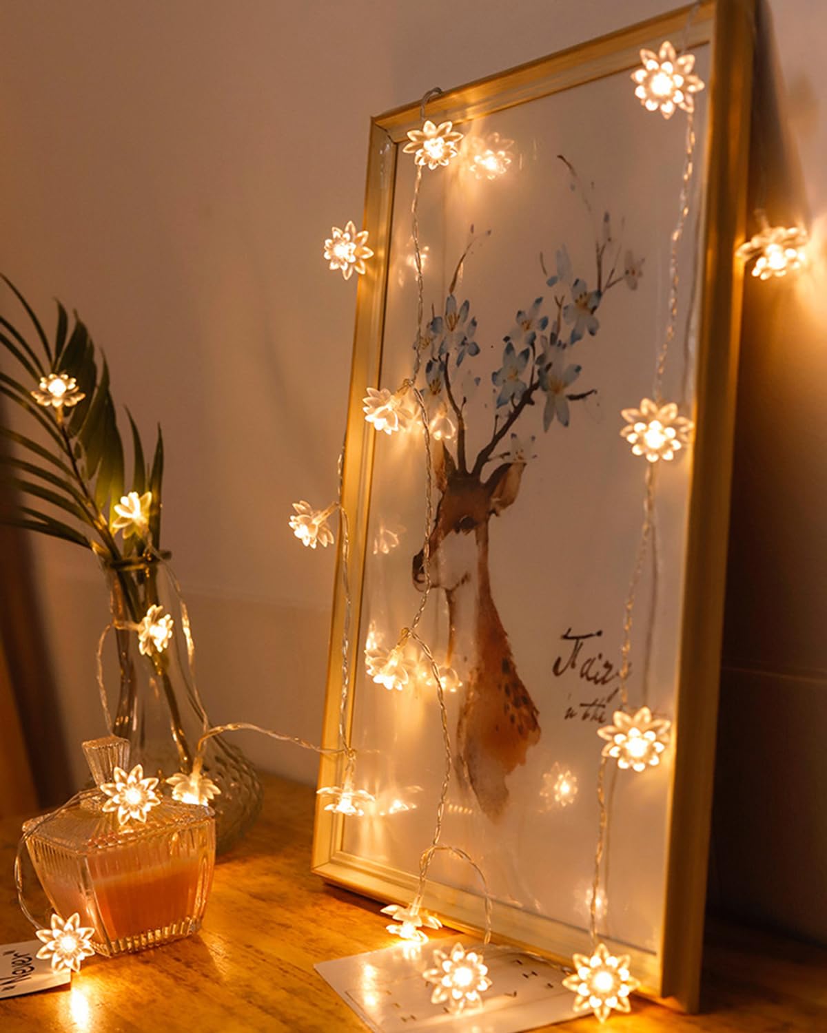 Sisu Couture's Jolymoly 59 Ft 100 Led Flower Fairy Lights With - image 13