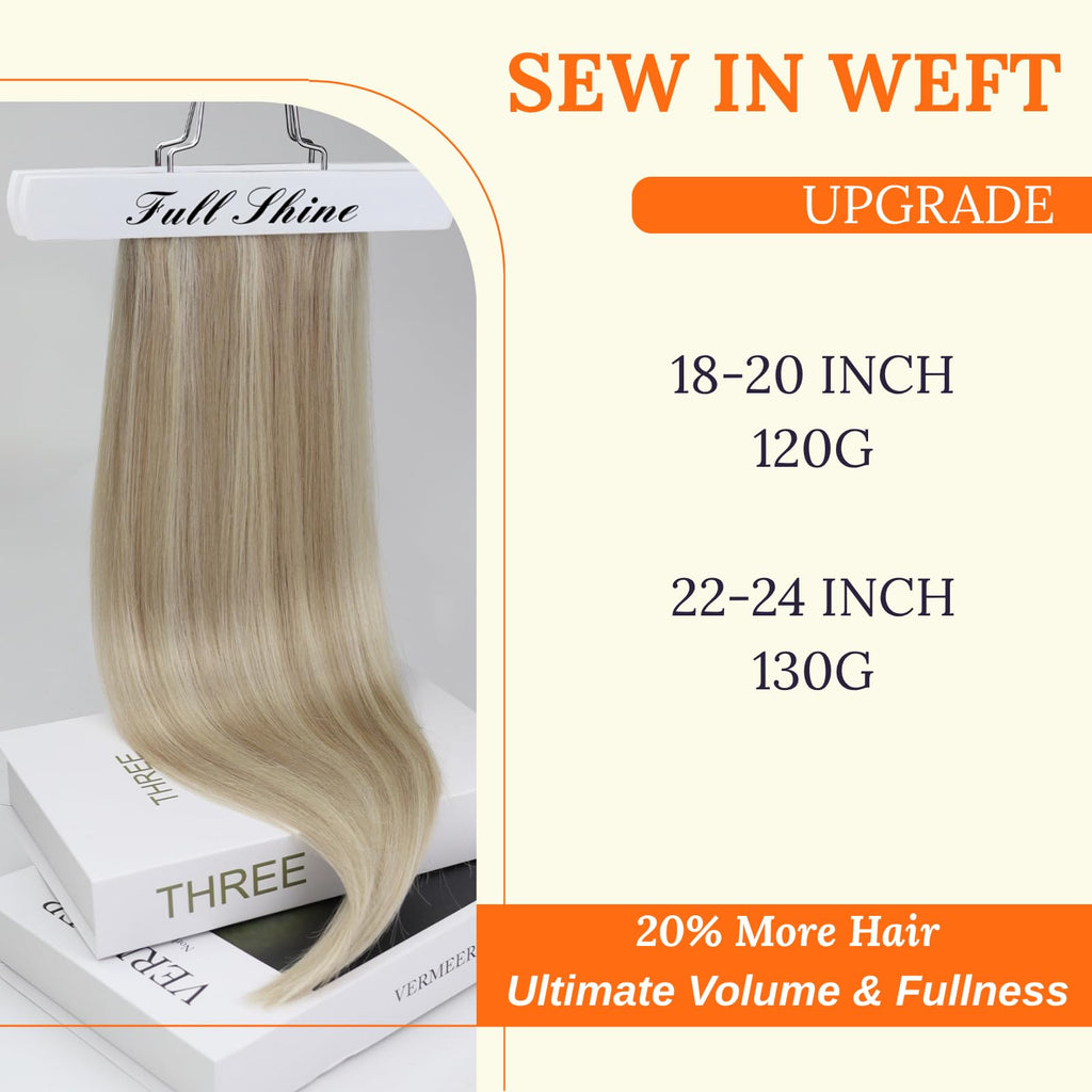 Sisu Couture's Full Shine Weft Hair Extensions 24 Inch 150g - image 3