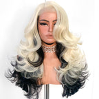Sisu Couture's Black Glueless Feather Layered Wig With Bangs 13x6 HD - image 22