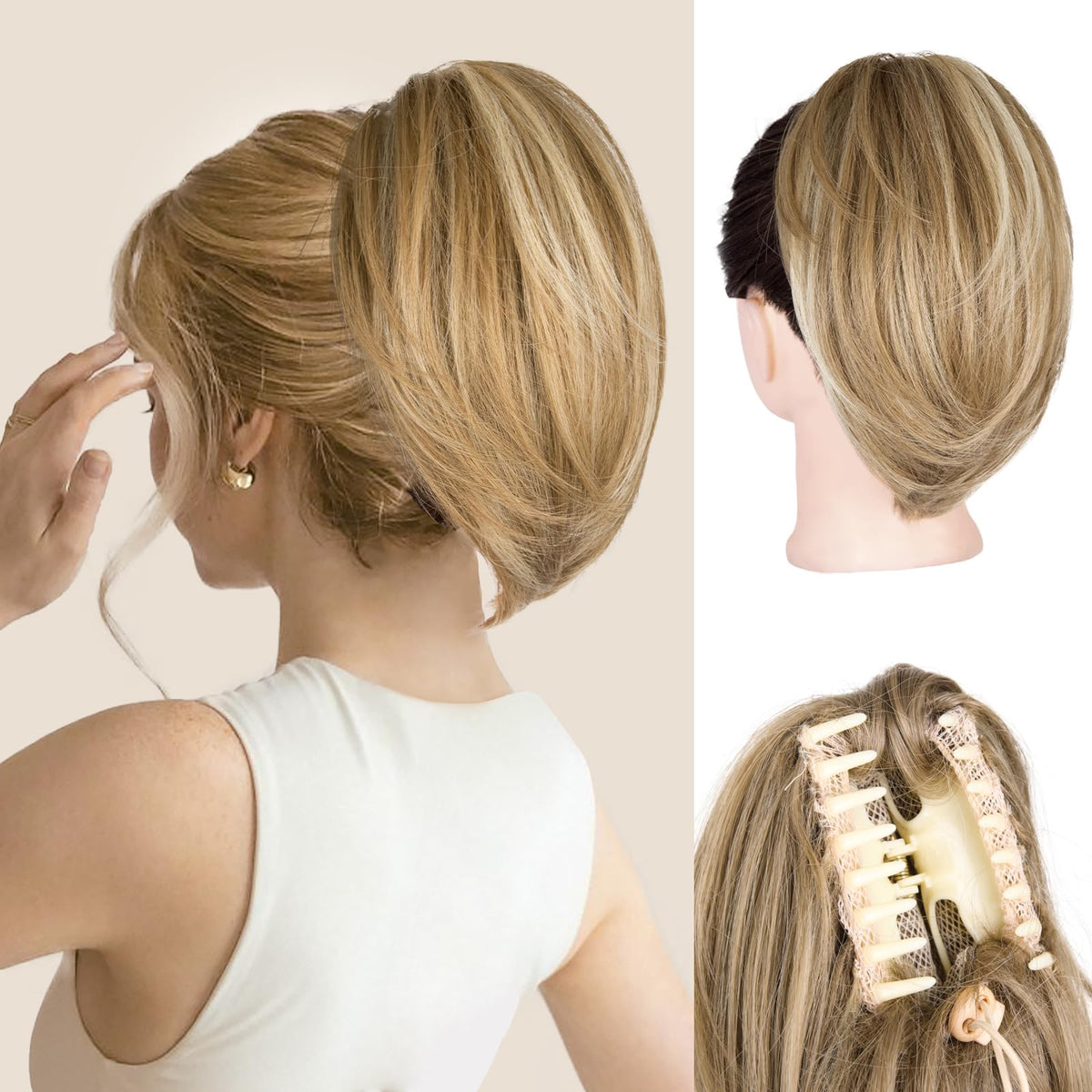 Sisu Couture's Zqian Beauty Clip on Ponytails - image 1