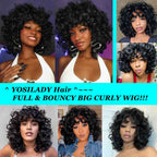 Sisu Couture's Short Curly Wig For Black - image 19