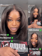 Sisu Couture's Nadula Yaki Straight Bob Drawstring Wig Human Hair - image 3