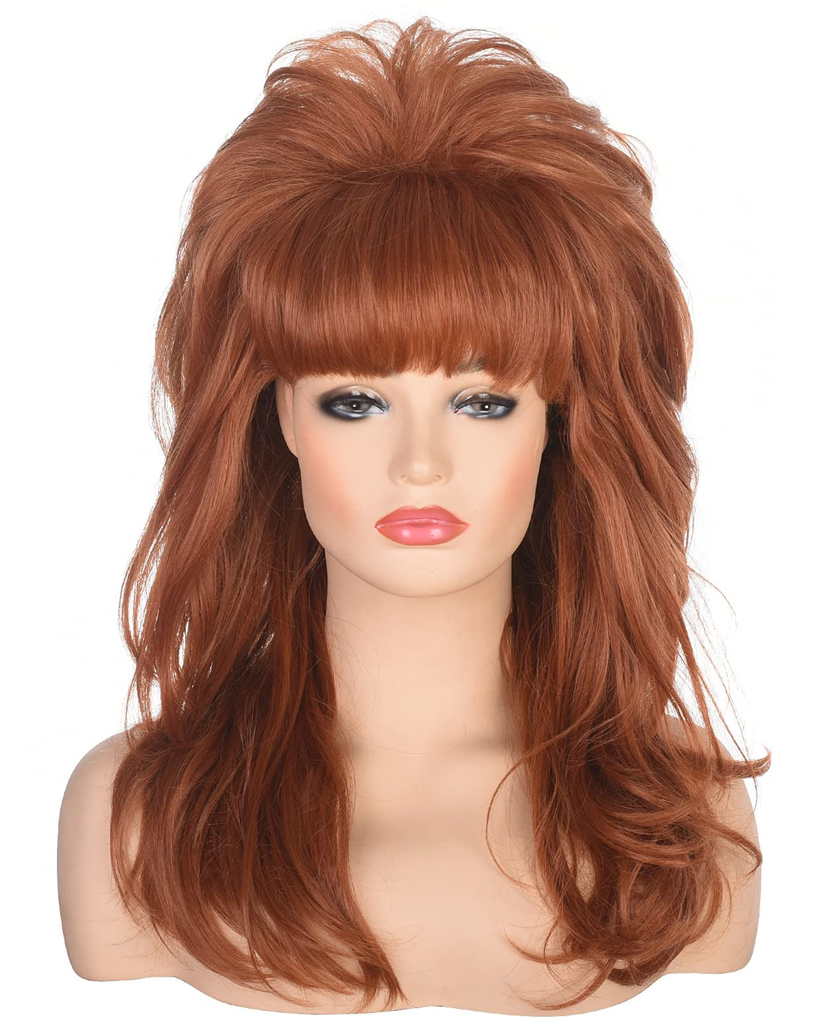 Sisu Couture's Long Blonde Curly Wig With Bangs Retro Country Diva - image 24