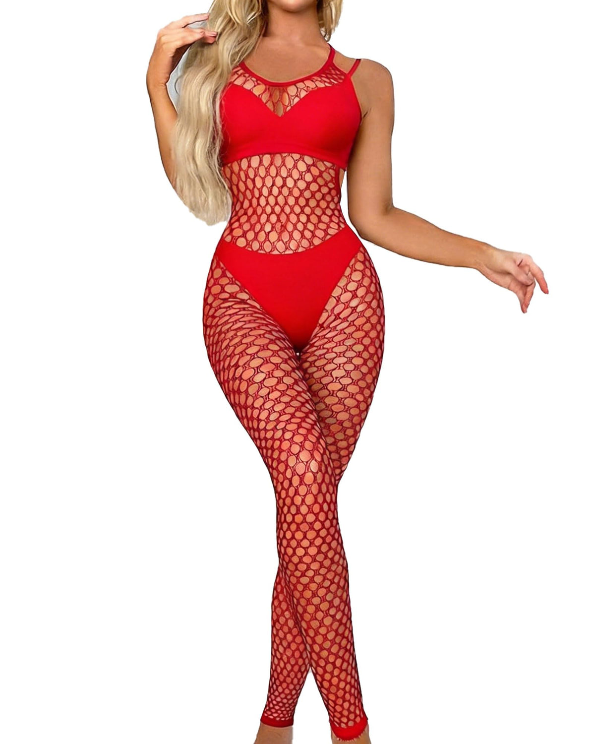 Sisu Couture's Xiusemy Sexy Lingerie Full Body Bodysuits V Neck Nightwear - image 15