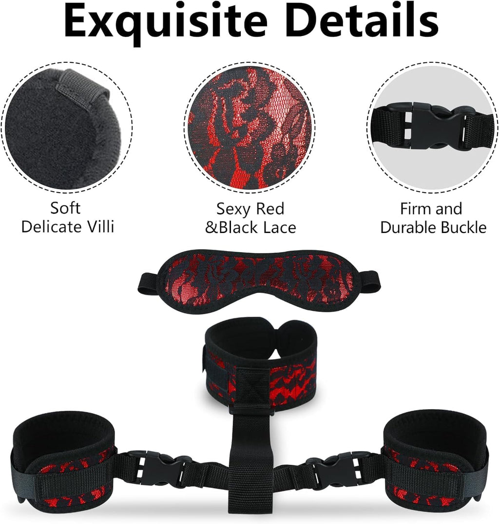 Sisu Couture's Handcuffs Set Bondaged Rope Cord & Rope Couple Toys - image 11