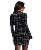 Sisu Couture's Ofeefan Fall Long Sleeve Mock Neck Dress Basic Party - image 5