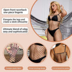 Sisu Couture's Lingerie Fishnet Bodysuit Sparkle Rhinestone Sexy Mesh Teddy Lingerie - image 16