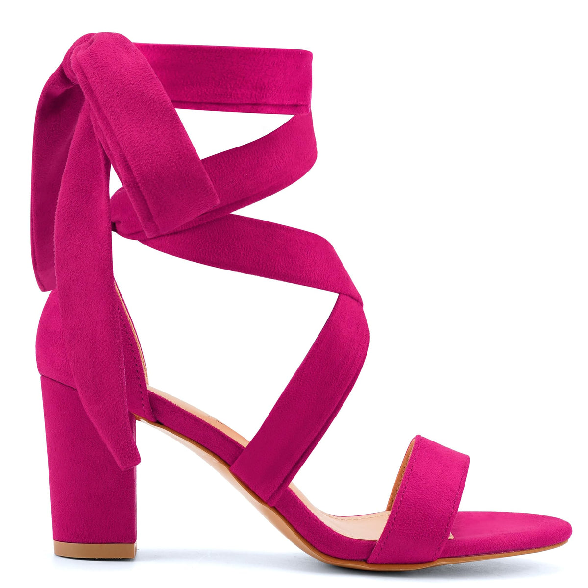 Sisu Couture's Leticia Strappy Heels Chunky Heel Sexy Open Toe Lace - image 15