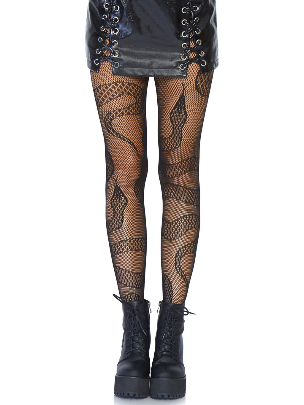 Sisu Couture's Leg Avenue Patterned Fishnet Tights With Designs - image 1