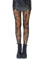 Sisu Couture's Leg Avenue Patterned Fishnet Tights With Designs - image 1