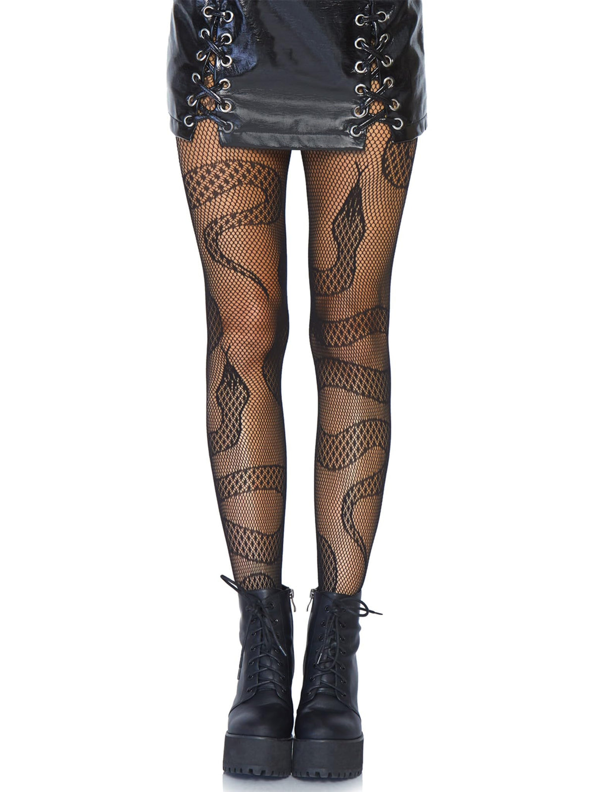 Sisu Couture's Leg Avenue Patterned Fishnet Tights With Designs - image 1