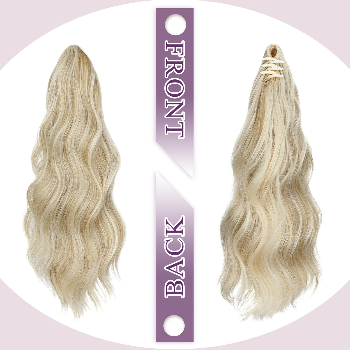 Sisu Couture's Felendy Ponytail Extension 16" Claw Clip in Ponytails Hair - image 15