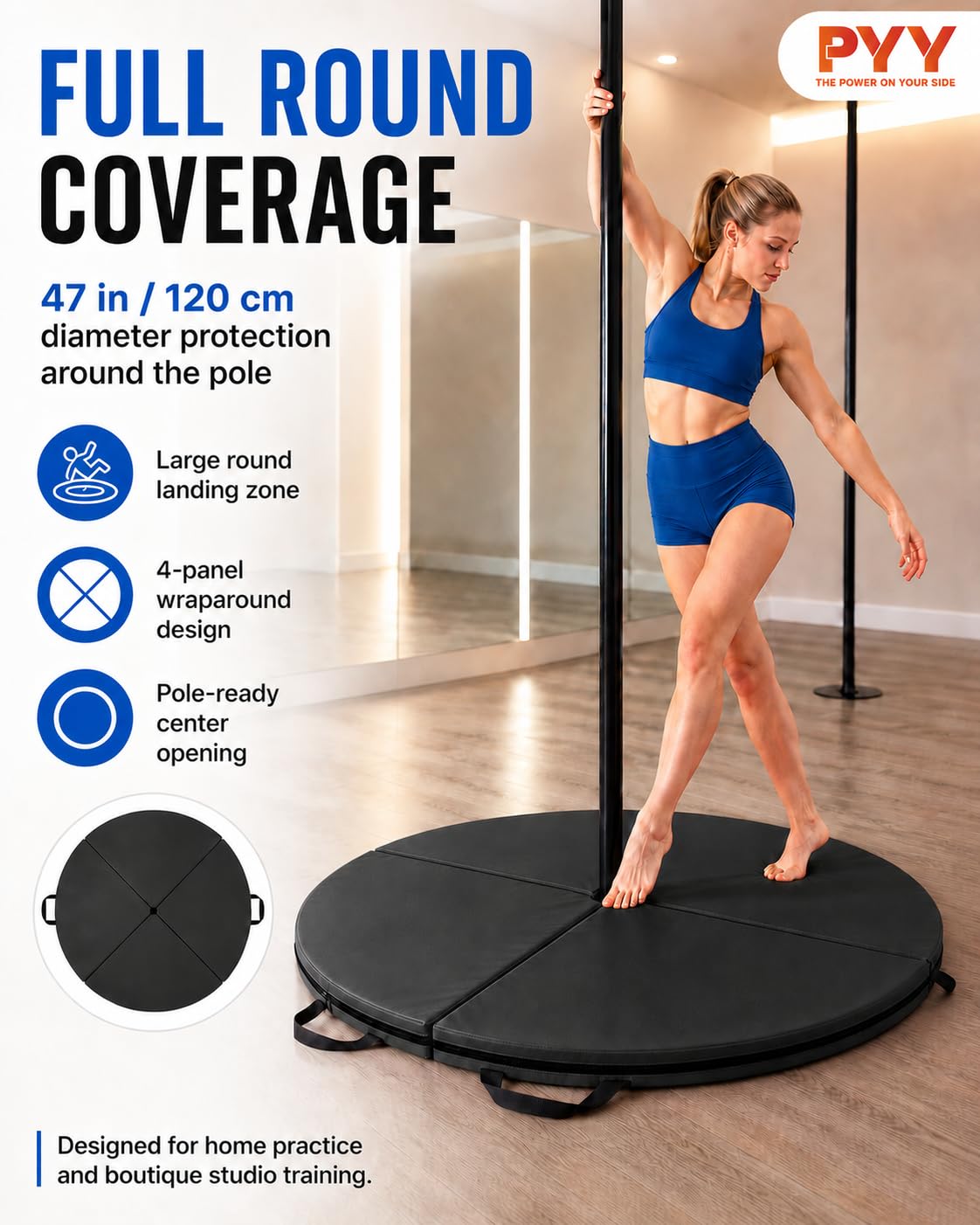 Sisu Couture's Pyy Dance Pole Crash Mat - image 11