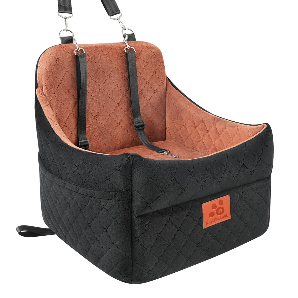 Sisu Couture's Plush Elevated Dog Car Booster Seat - image 3