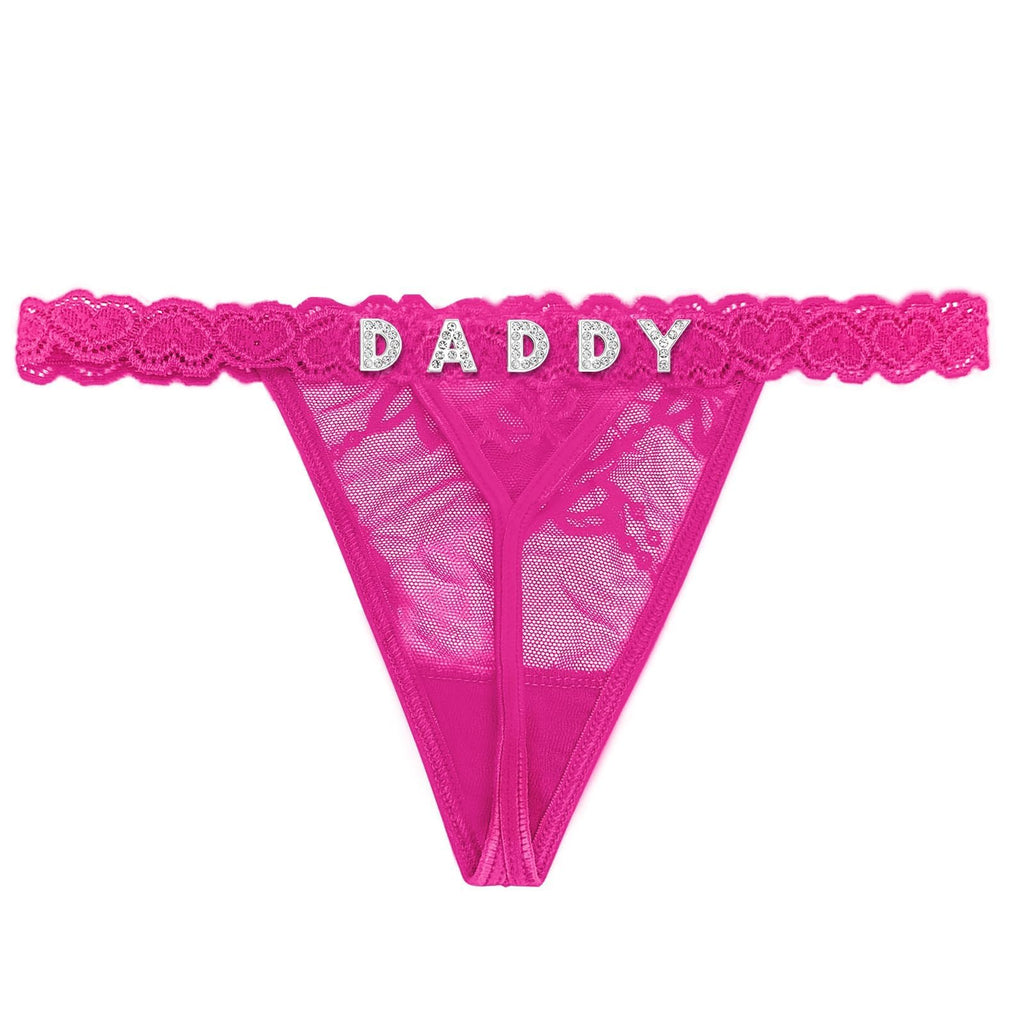 Sisu Couture's Personalized Thongs With Funny Rhinestone Letters - image 1