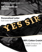 Sisu Couture's Sexy Underwear Lace Panties Sexy Thong With Funny Rhinestone - image 16