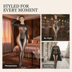 Sisu Couture's Fishnet Bodysuit Mesh Bodystocking Sexy Lingerie - image 15