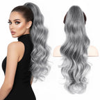 Sisu Couture's 18" Pony Tails Hair Extensions Clip In Ponytail Hair - image 23