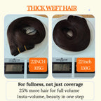 Sisu Couture's Full Shine Weft Hair Extensions 24 Inch 150g - image 17