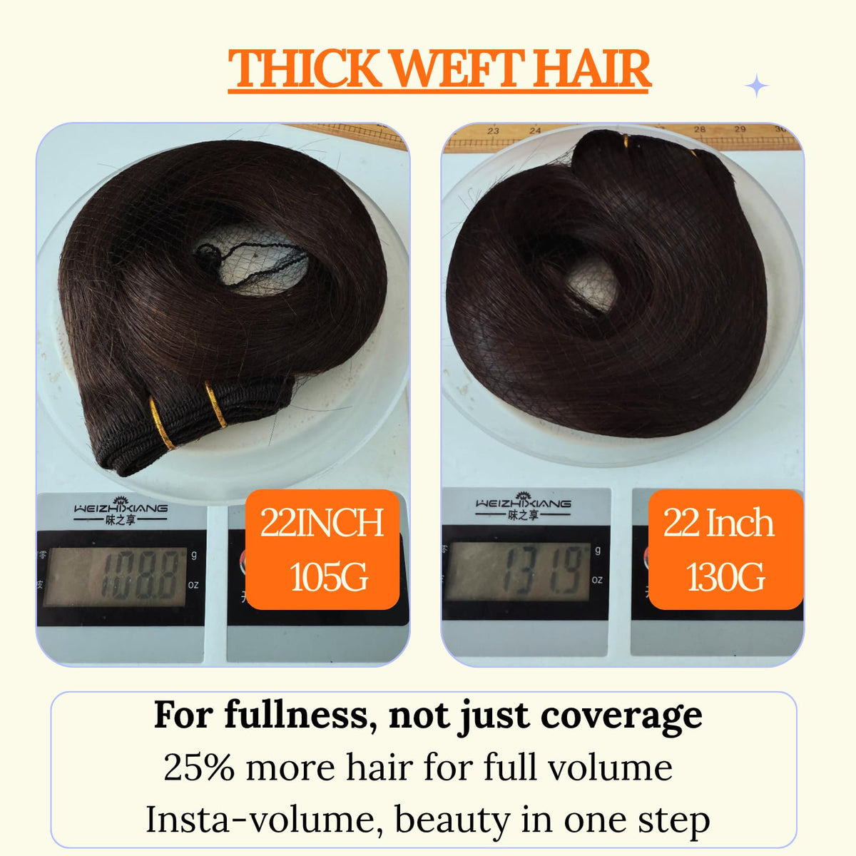 Sisu Couture's Full Shine Weft Hair Extensions 24 Inch 150g - image 17