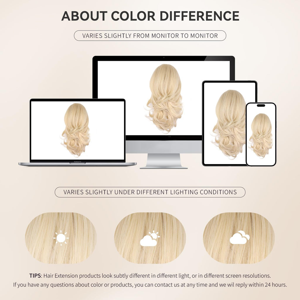 Sisu Couture's Zqian Beauty 14 Inch Blonde Ponytail Extension - image 19